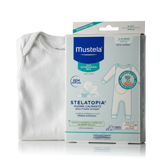 Mustela Bébé Stelatopia pižama jautriai, į atopiją linkusiai kūdikio odai