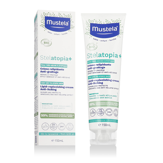 Mustela Bébé Stelatopia Lipid-Replenishing Cream Anti-Itching