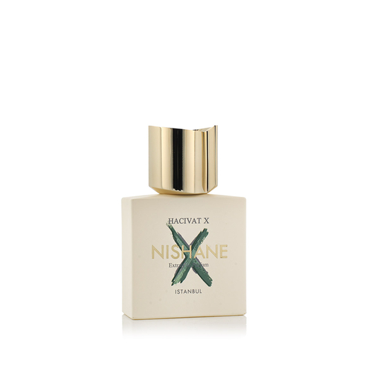 Nishane Hacivat X EP bottle, a unisex perfume with fresh woody character