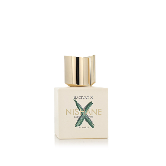 Nishane Hacivat X EP bottle, a unisex perfume with fresh woody character