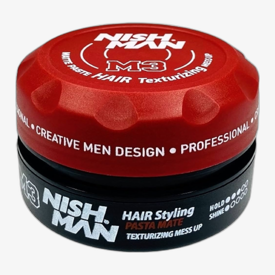 NISH MAN Hair Texturizing Matte Paste — матовая текстурирующая паста для волос