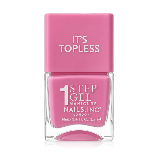 Nails Inc. It’s Topless 1 Step Gel Nail Polish (Miley)