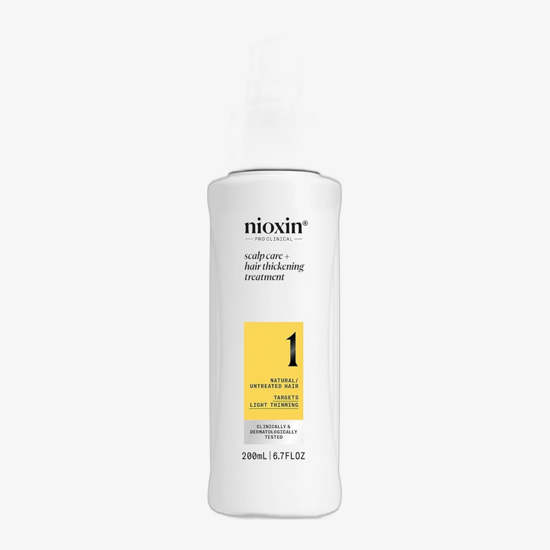 Nioxin System 1 serumas galvos odos ir plaukų tankinimo priežiūrai