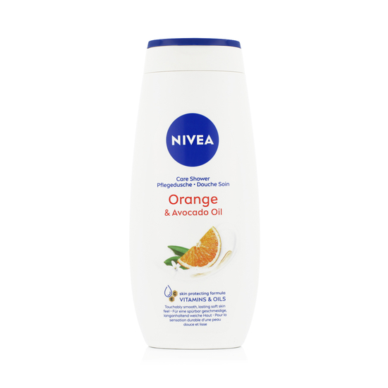 Гель для душа Nivea Orange & Avocado Oil Care Shower с маслом авокадо