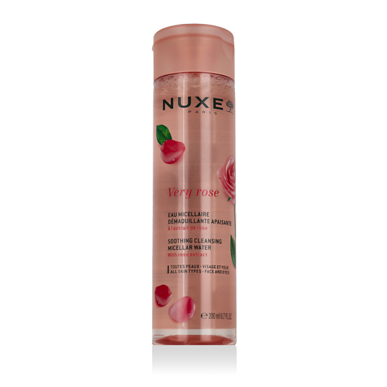 Nuxe Very Rose Soothing Cleansing Micellar Water for daily face cleansing