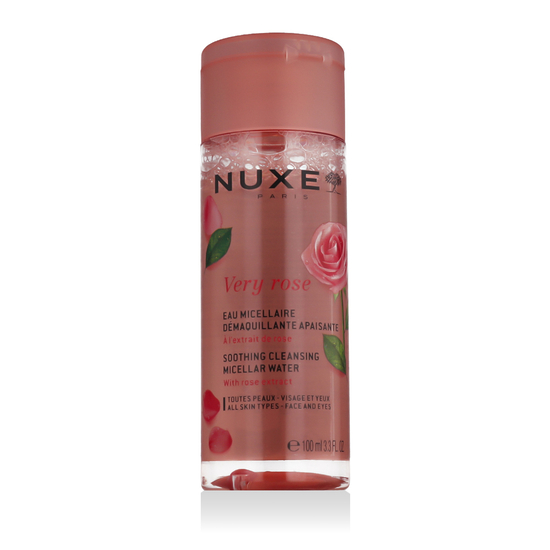 Nuxe Very Rose Soothing Cleansing Micellar Water for daily face cleansing
