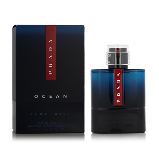 Prada Luna Rossa Ocean EDT kvepalų flakonas produkto nuotraukoje
