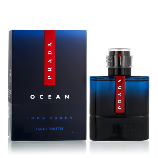 Prada Luna Rossa Ocean EDT kvepalų flakonas produkto nuotraukoje