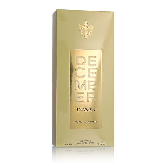 Bottle image of Paris Corner December Vanilla Eau De Parfum, a unisex fragrance