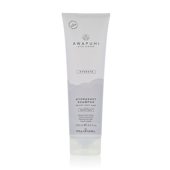 Paul Mitchell Awapuhi Wild Ginger Hydrasoft šampūno pakuotė plaukų priežiūrai