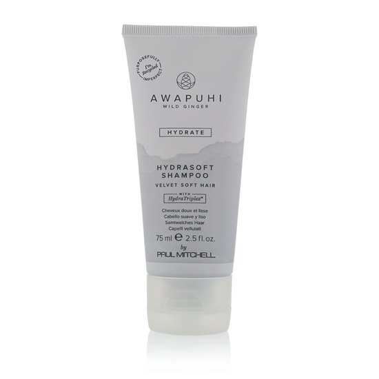 Paul Mitchell Awapuhi Wild Ginger Hydrasoft šampūno pakuotė plaukų priežiūrai