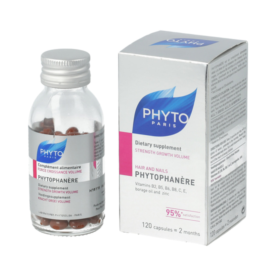 Упаковка Phyto Phytophanére — добавка для волос и ногтей, 120 штук