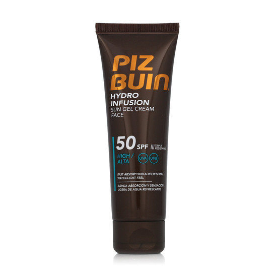 Piz Buin Hydro Infusion Sun Gel Cream for Face with SPF 50, 50 ml