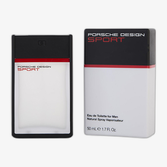 Флакон туалетной воды Porsche Design Sport EDT на изображении