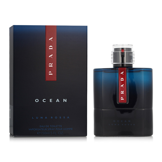 Prada Luna Rossa Ocean EDT kvepalų flakonas produkto nuotraukoje