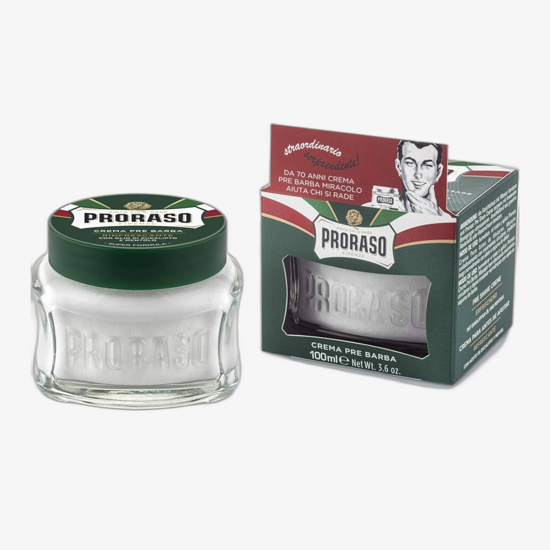 Proraso Refreshing Pre-Shave Cream for pre-shave skin preparation