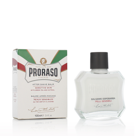 Proraso Sensitive Skin After Shave Balm for a post-shave routine