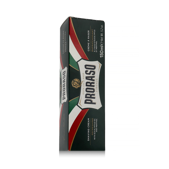 Proraso Refreshing Shaving Cream skutimosi kremas pakuotės nuotraukoje