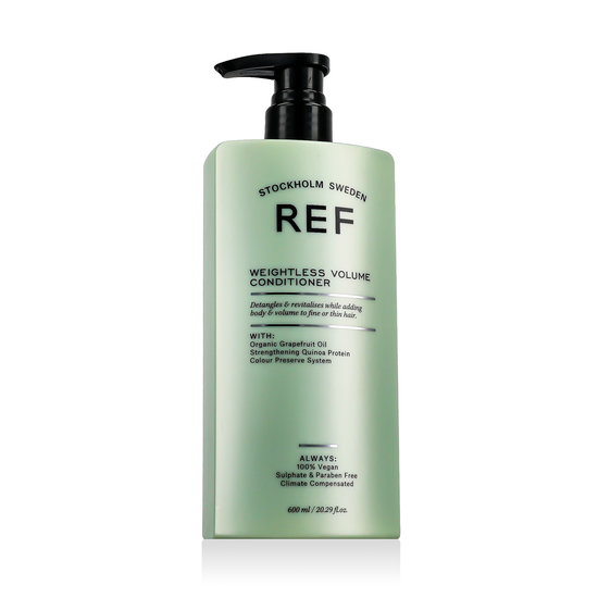 REF Weightless Volume Conditioner plaukų kondicionieriaus pakuotė