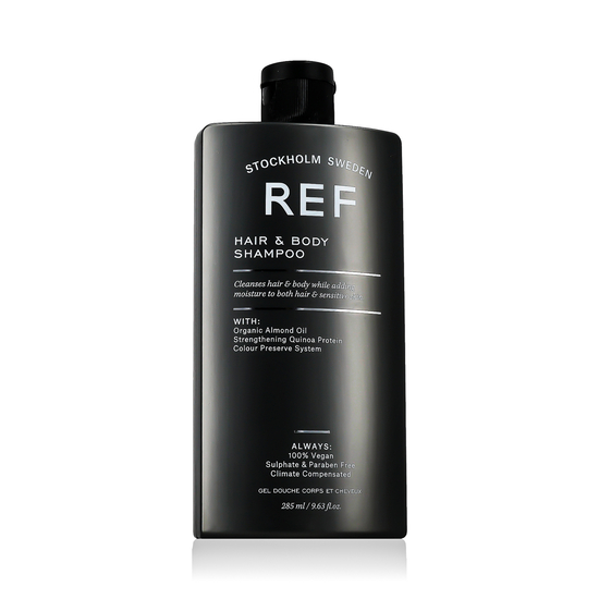 REF Hair & Body Shampoo for cleansing hair and skin daily