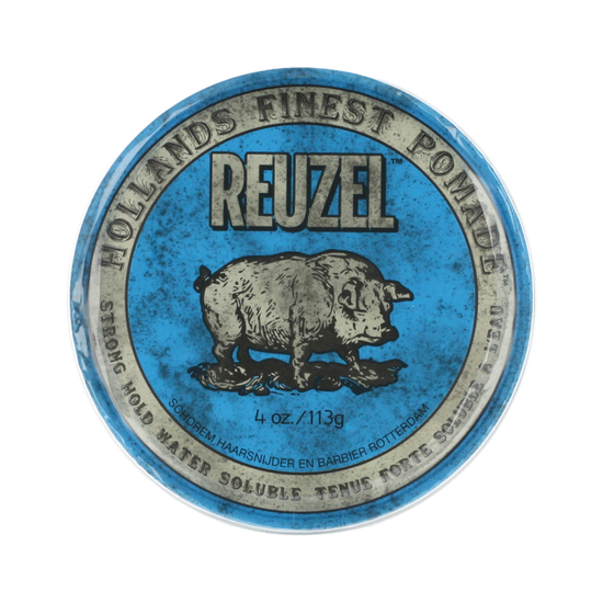 REUZEL Styling Blue Pomade Strong Hold hair styling pomade