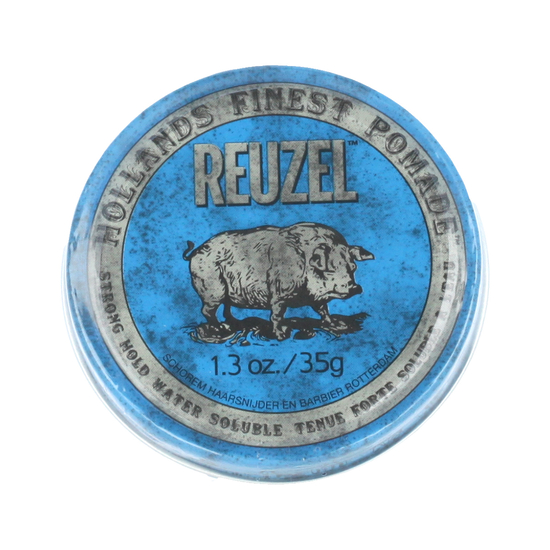 REUZEL Styling Blue Pomade Strong Hold hair styling pomade
