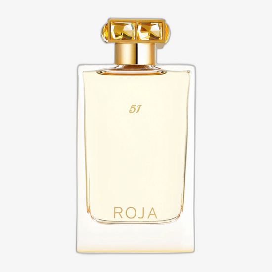 Roja Parfums 51 Pour Femme EDP bottle, a floral woody unisex perfume