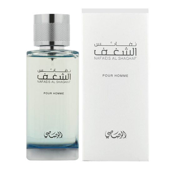 Rasasi Nafaeis Al Shaghaf Pour Homme EDP perfume bottle