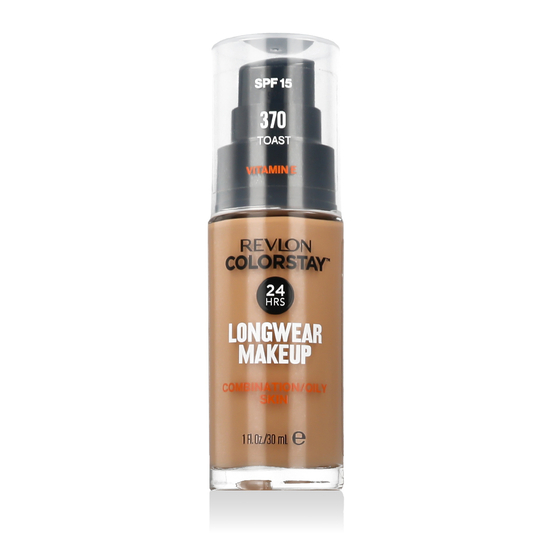 Revlon Colorstay 24 val. makiažo pagrindas, SPF 15, 370 Toast Hale atspalvis