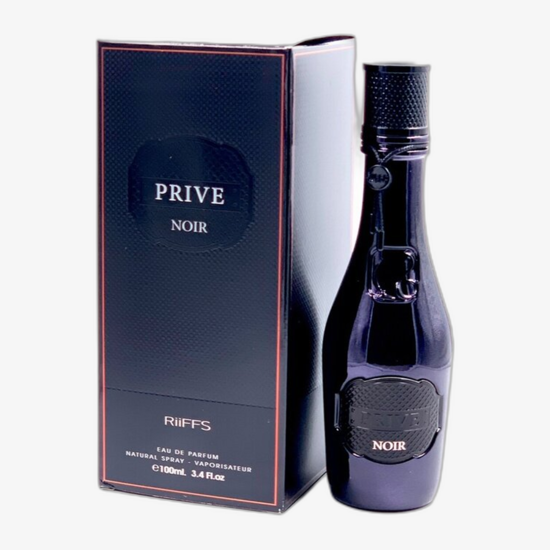 Riiffs Prive Noir EDP uniseks kvapusis vanduo – produkto pakuotė