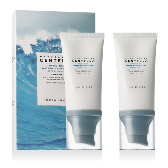 SKIN1004 Madagascar Centella Hyalu-Cica Water-Fit saulės serumas veidui