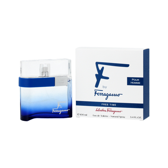 Salvatore Ferragamo F by Ferragamo Free Time EDT perfume bottle