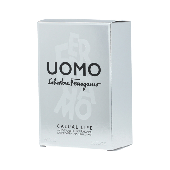 Salvatore Ferragamo Uomo Casual Life EDT vyriškų kvepalų flakonas