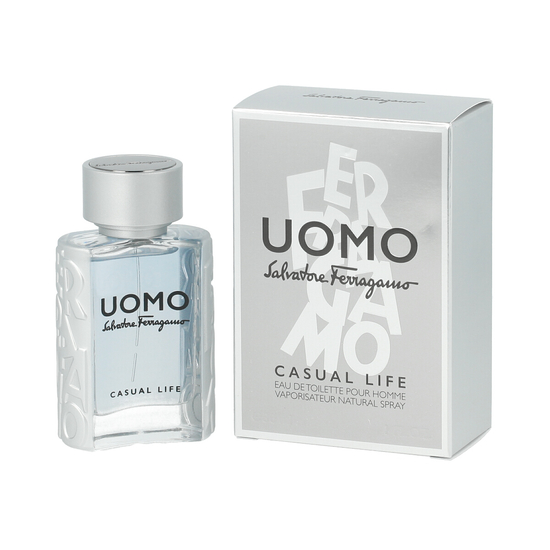 Salvatore Ferragamo Uomo Casual Life EDT vyriškų kvepalų flakonas