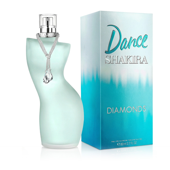 Shakira Dance Diamonds EDT uniseksiniai kvepalai flakono nuotraukoje