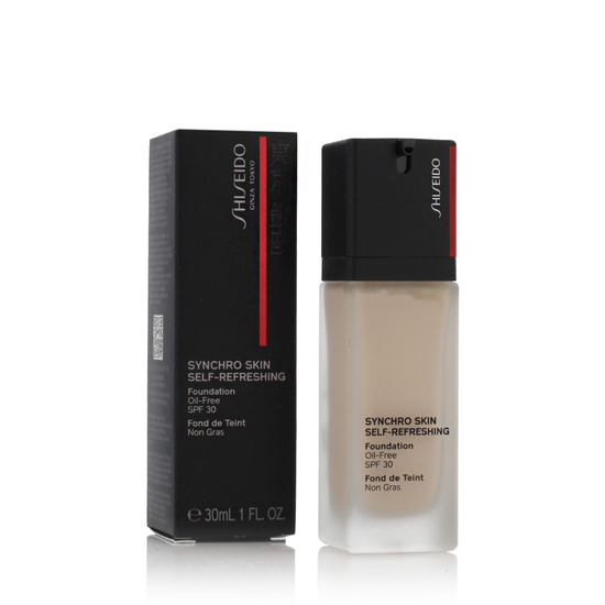 Shiseido Synchro Skin Self-Refreshing Foundation, SPF 30 face makeup, 110 Alabaster