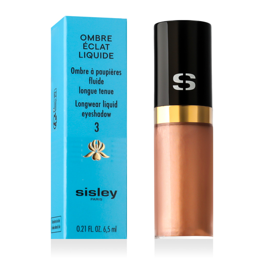 Sisley Ombre Éclat Liquide, жидкие тени для век в оттенке Pink Gold