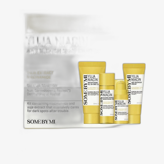 Some By Mi Yuja Niacin Anti Blemish Starter Kit — набор для ухода за кожей