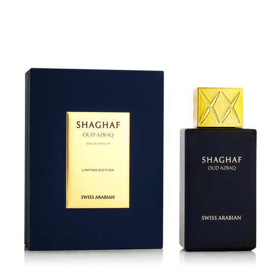 Swiss Arabian Shaghaf Oud Azraq EDP unisex perfume bottle