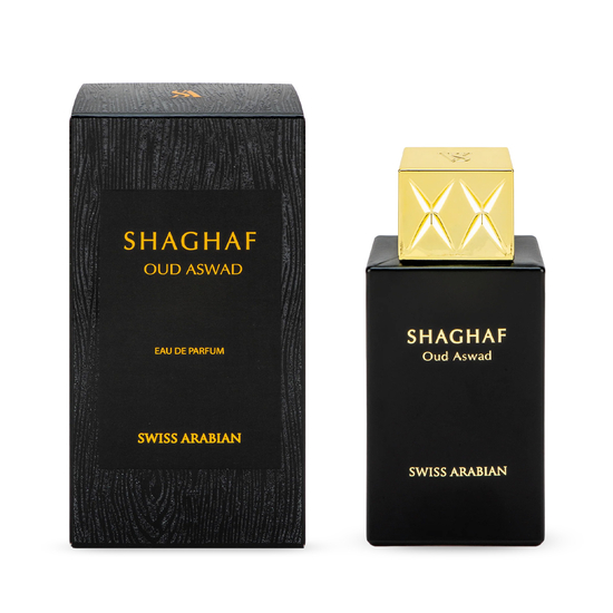 Флакон унисекс-парфюмерии Swiss Arabian Shaghaf Oud Aswad EDP