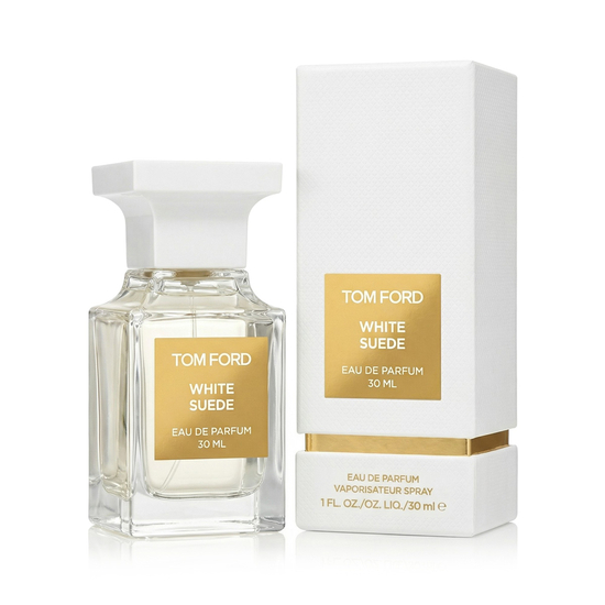 Флакон Tom Ford White Suede EDP — унисекс-парфюм в кадре