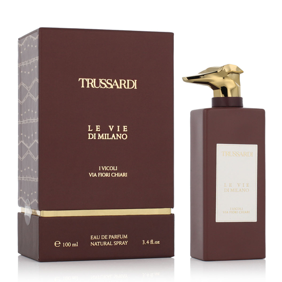 Trussardi Le Vie Di Milano I Vicoli Via Fiori Chiari Eau de Parfum bottle