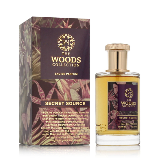 The Woods Collection Secret Source EDP uniseks kvepalų flakonas