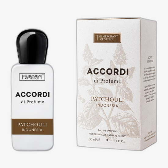 The Merchant of Venice Accordi di Parfumo Patchouli Indonesia EDP