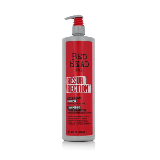 Tigi Bed Head Resurrection Super Repair šampūnas silpniems, lūžinėjantiems plaukams