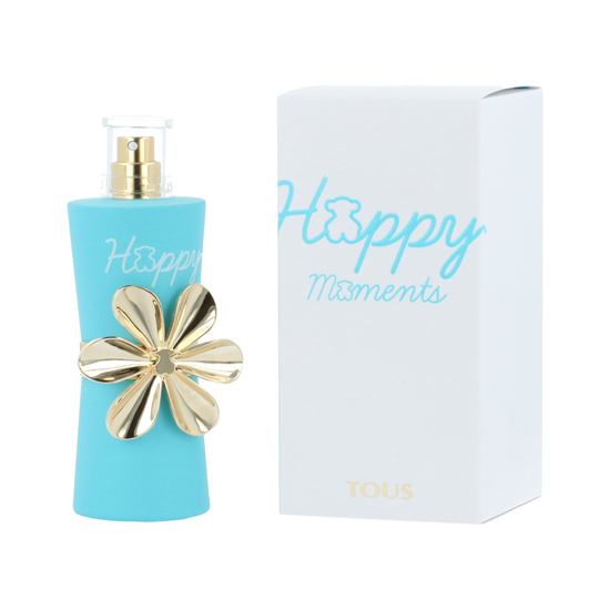Tous Happy Moments EDT unisex perfume bottle with a bright floral fragrance profile