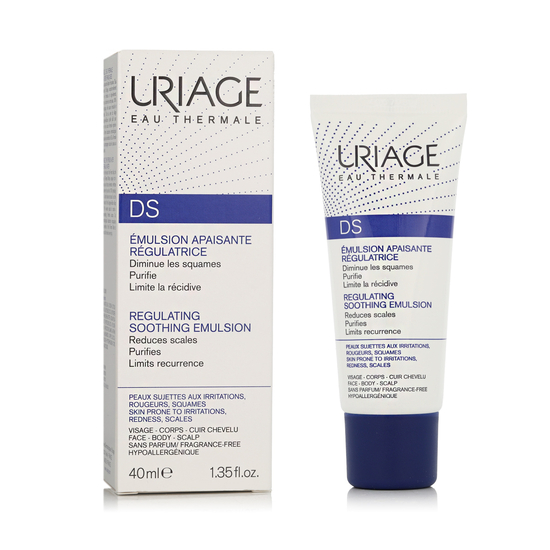 Uriage DS Regulating Soothing Emulsion, facial skincare product