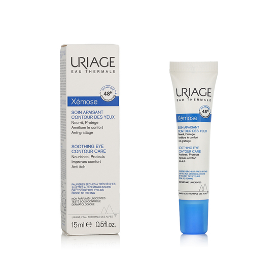 Упаковка Uriage Xémose — успокаивающий крем для кожи вокруг глаз