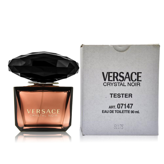 Versace Crystal Noir EDT kvepalų flakonas produkto nuotraukoje