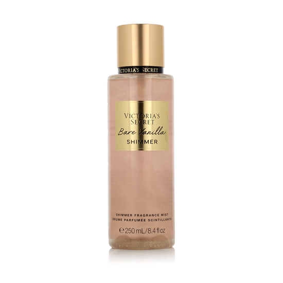 Флакон Victoria's Secret Bare Vanilla Shimmer — спрей для тела с ароматом ванили